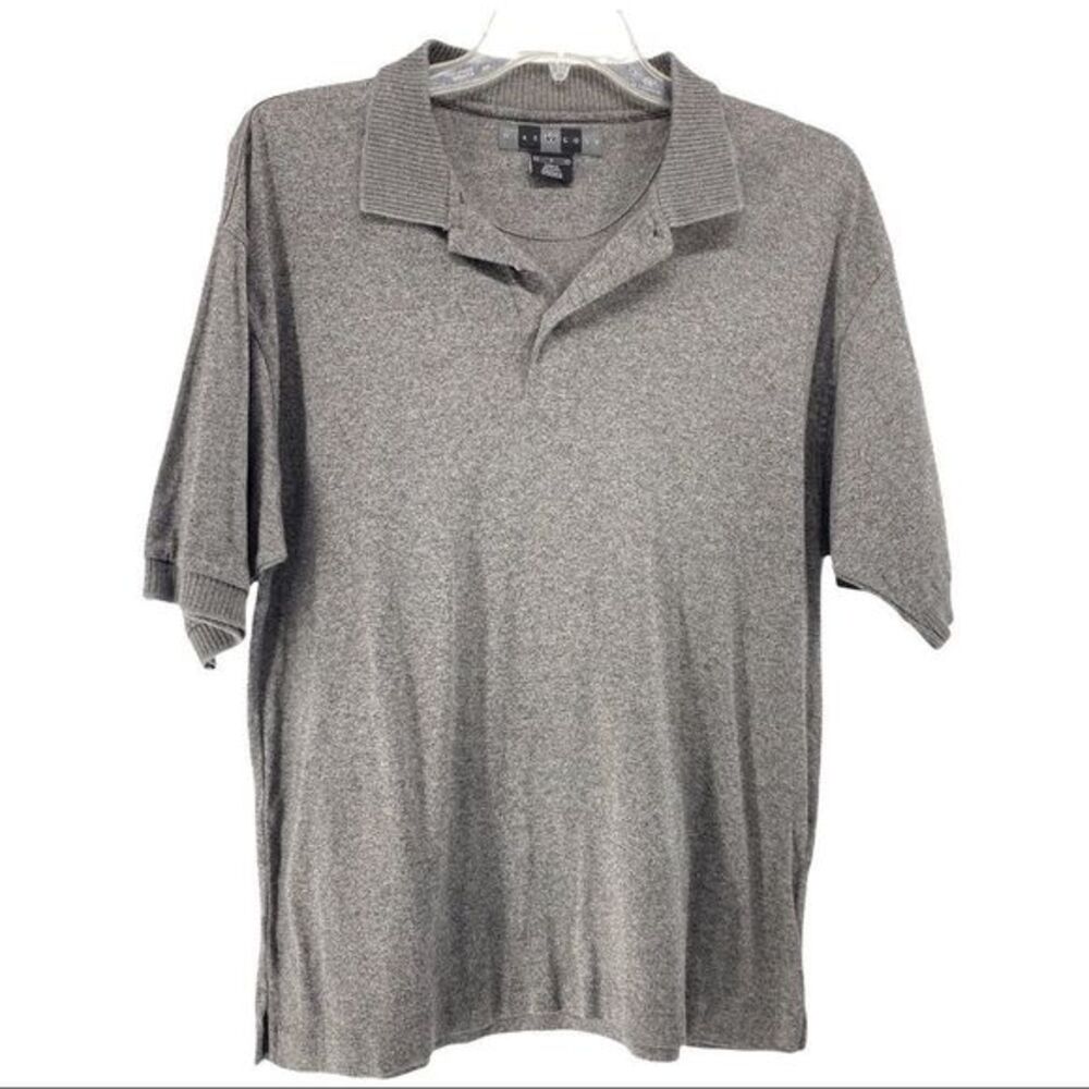 Nike Golf Mens Grey Polo 100% Cotton Medium 10295